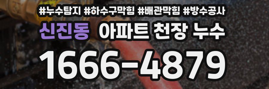 신진동 아파트 천장 누수