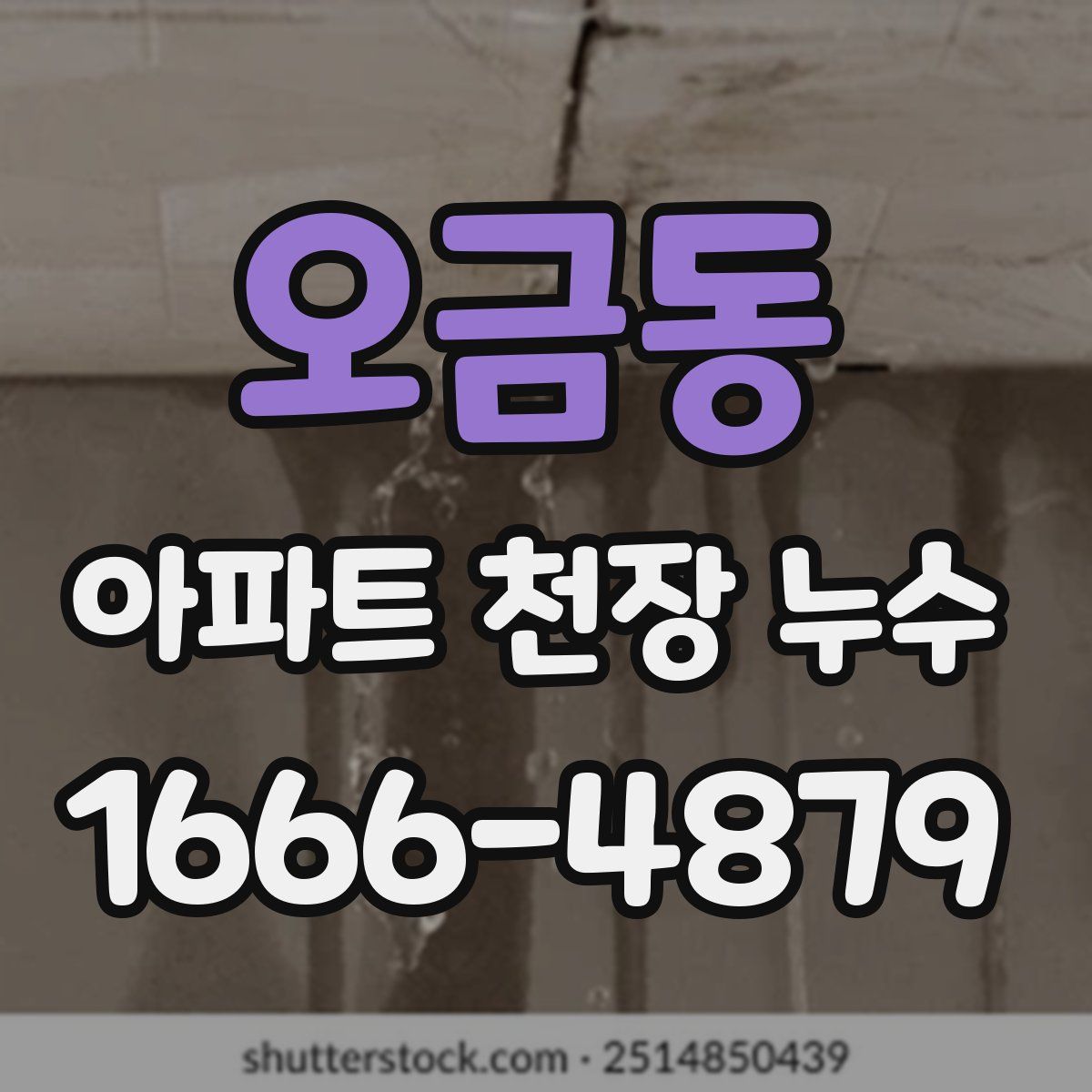 오금동 아파트 천장 누수