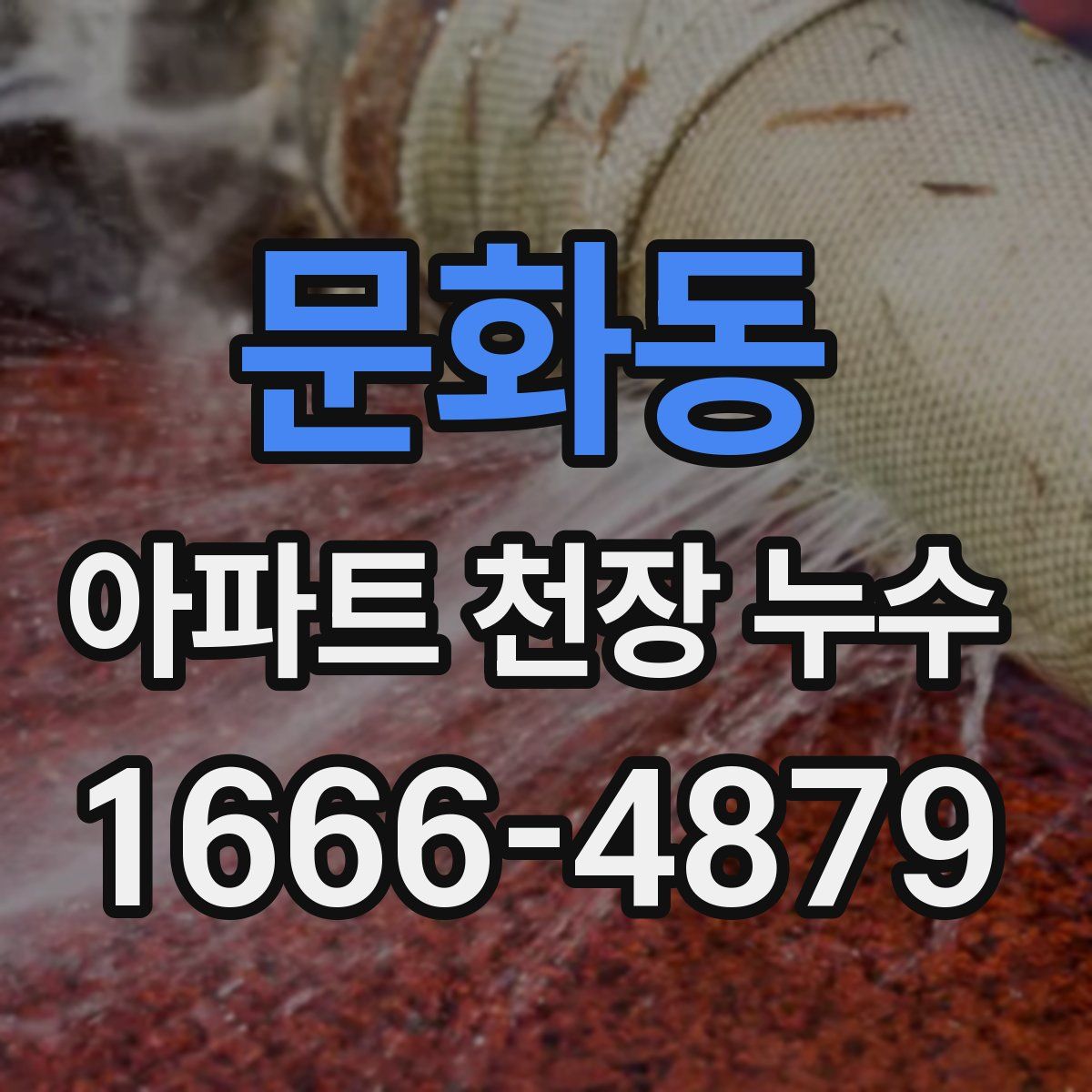 문화동 아파트 천장 누수