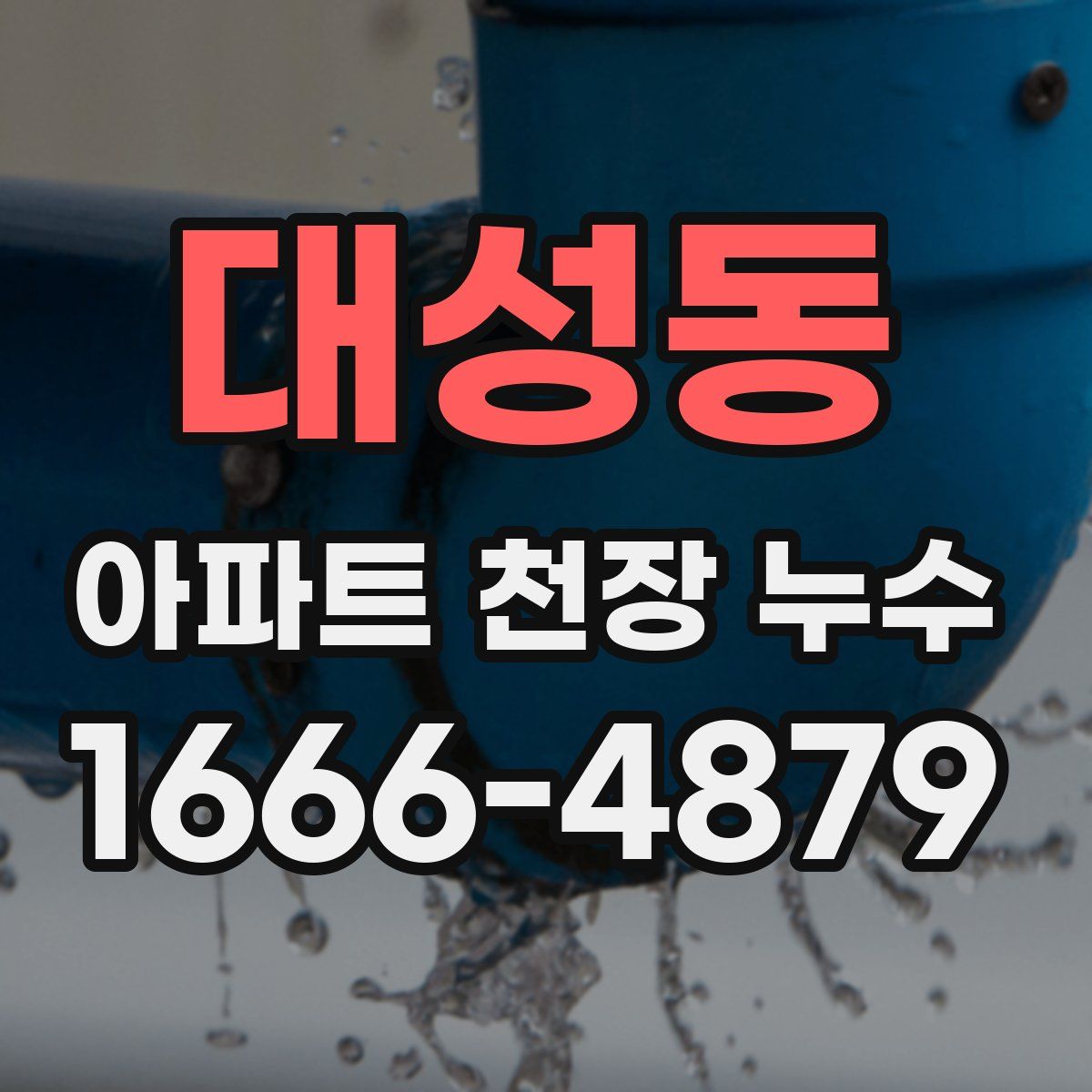대성동 아파트 천장 누수