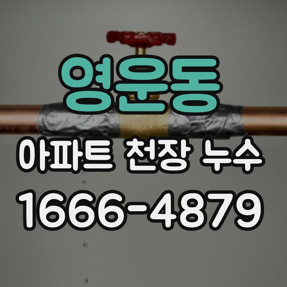 영운동 아파트 천장 누수
