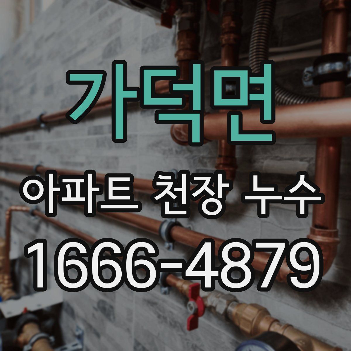 가덕면 아파트 천장 누수