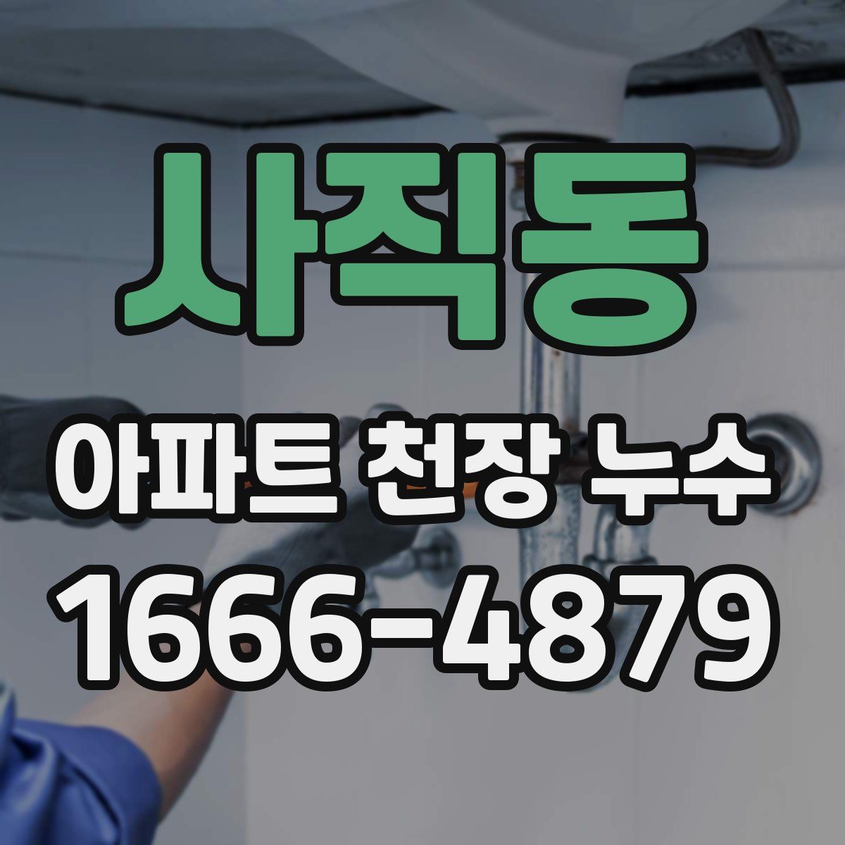 사직동 아파트 천장 누수