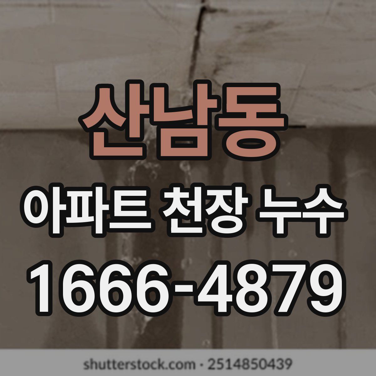 산남동 아파트 천장 누수