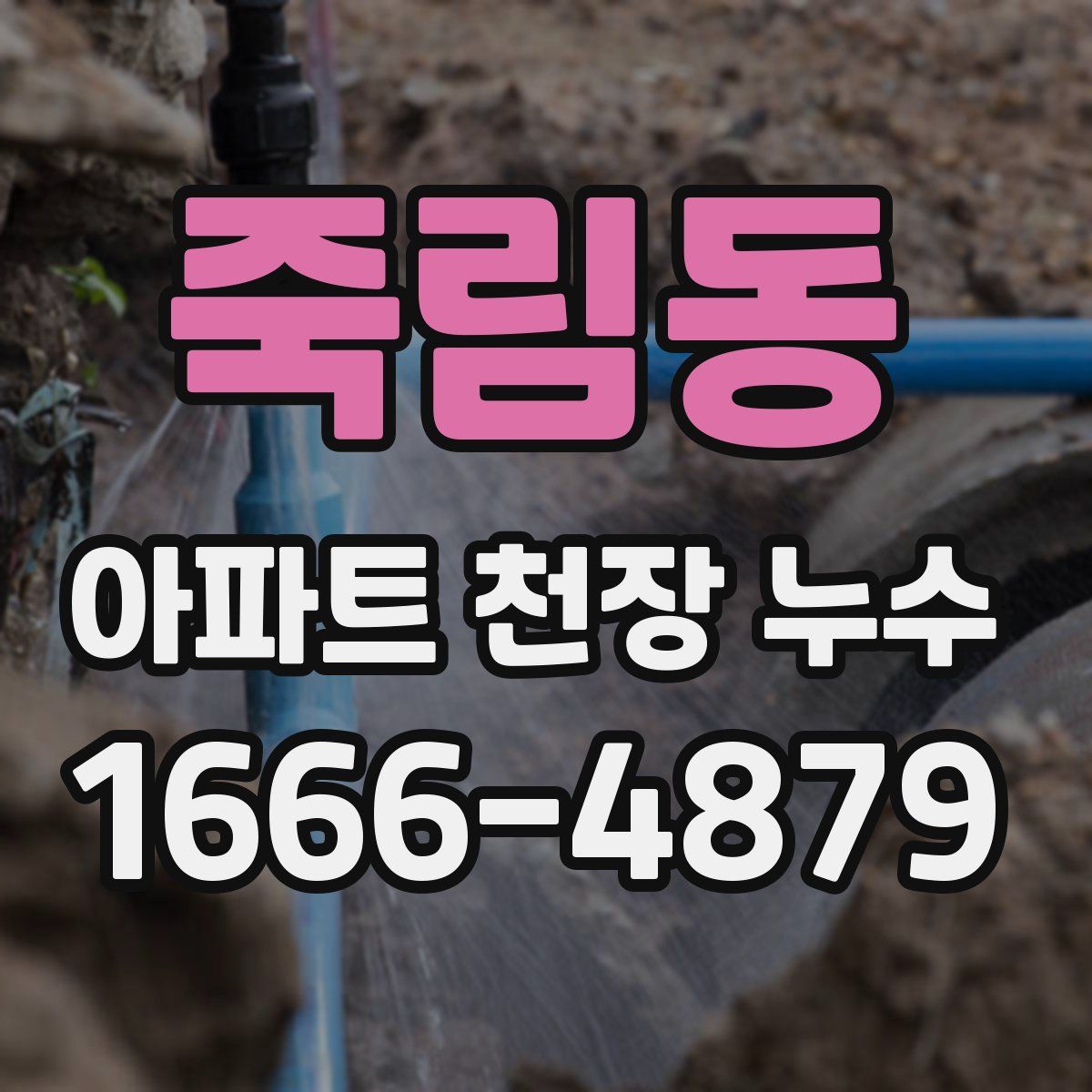 죽림동 아파트 천장 누수