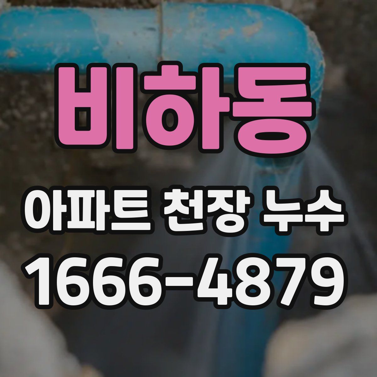 비하동 아파트 천장 누수