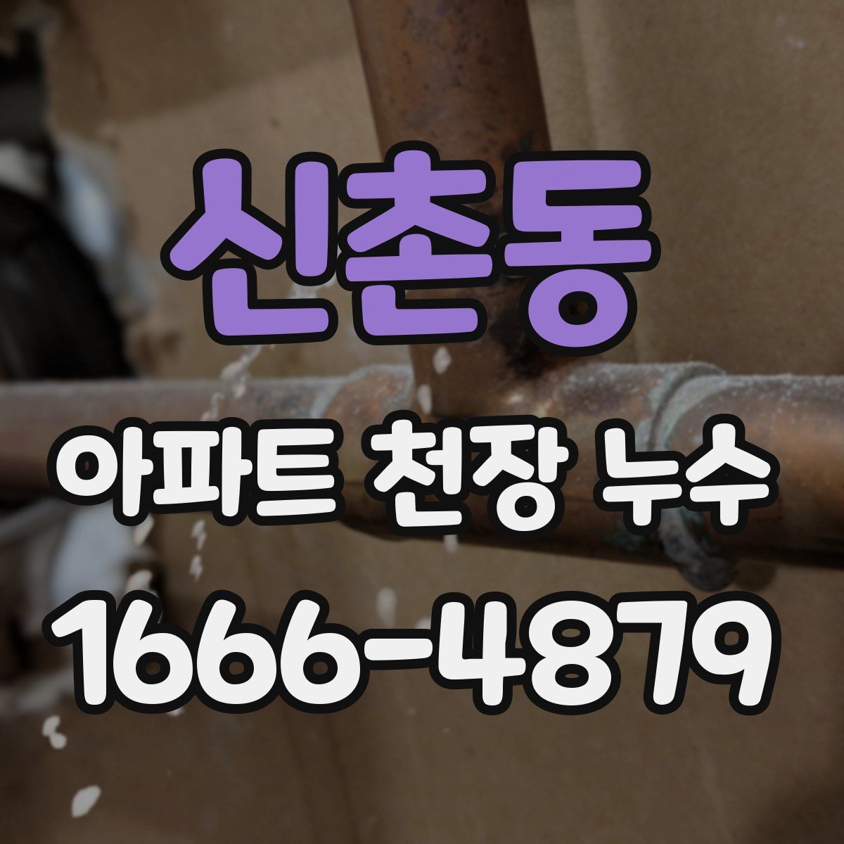 신촌동 아파트 천장 누수