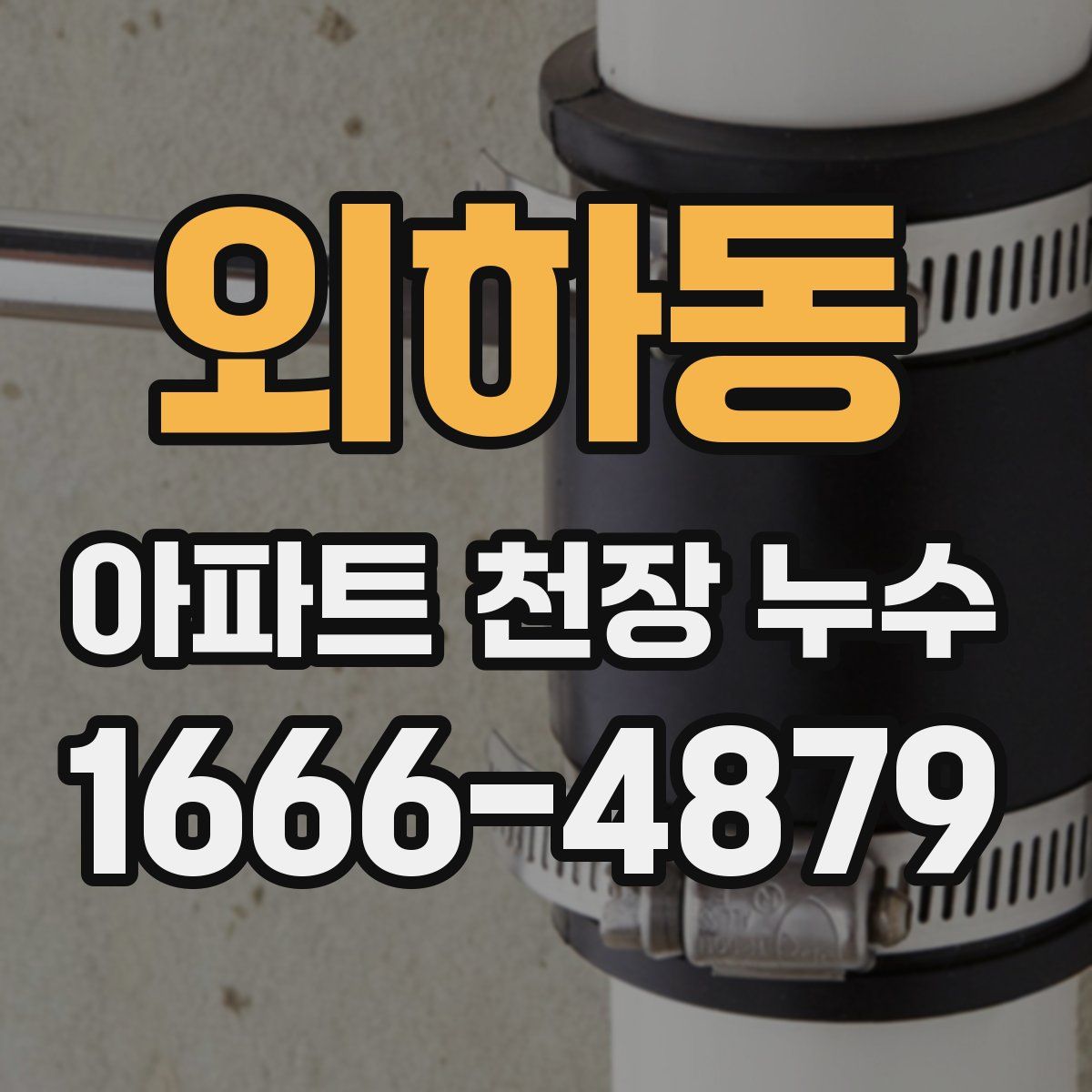 외하동 아파트 천장 누수