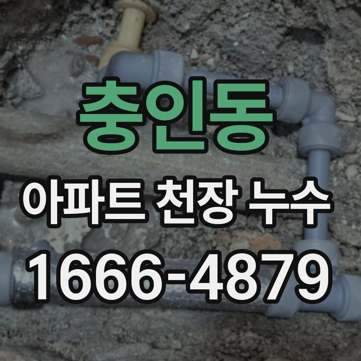 충인동 아파트 천장 누수