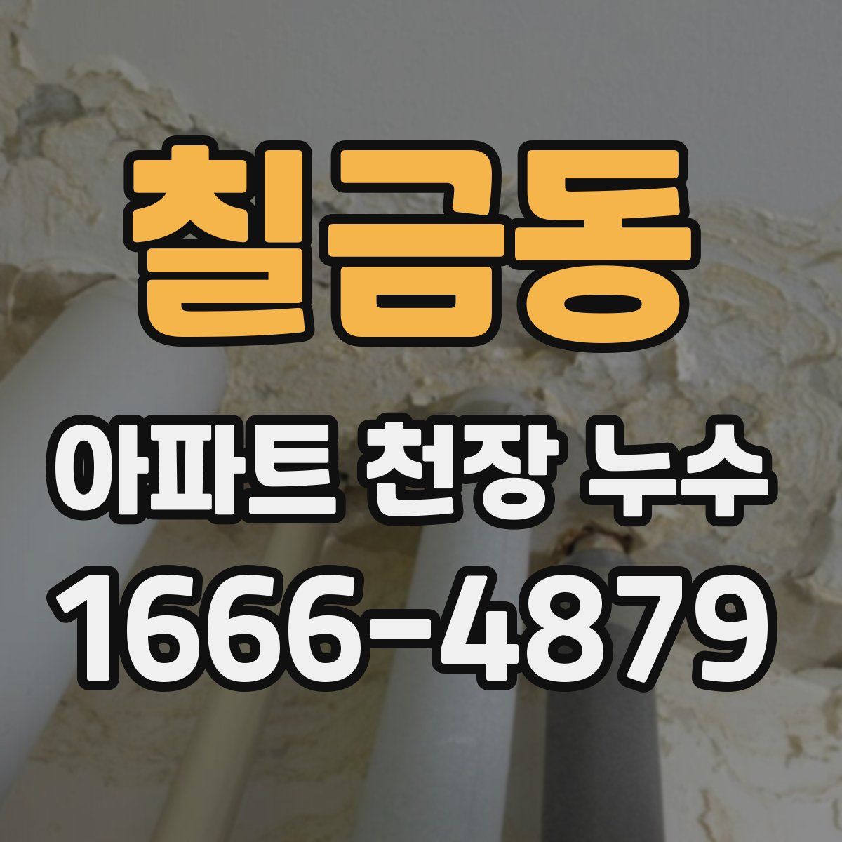칠금동 아파트 천장 누수