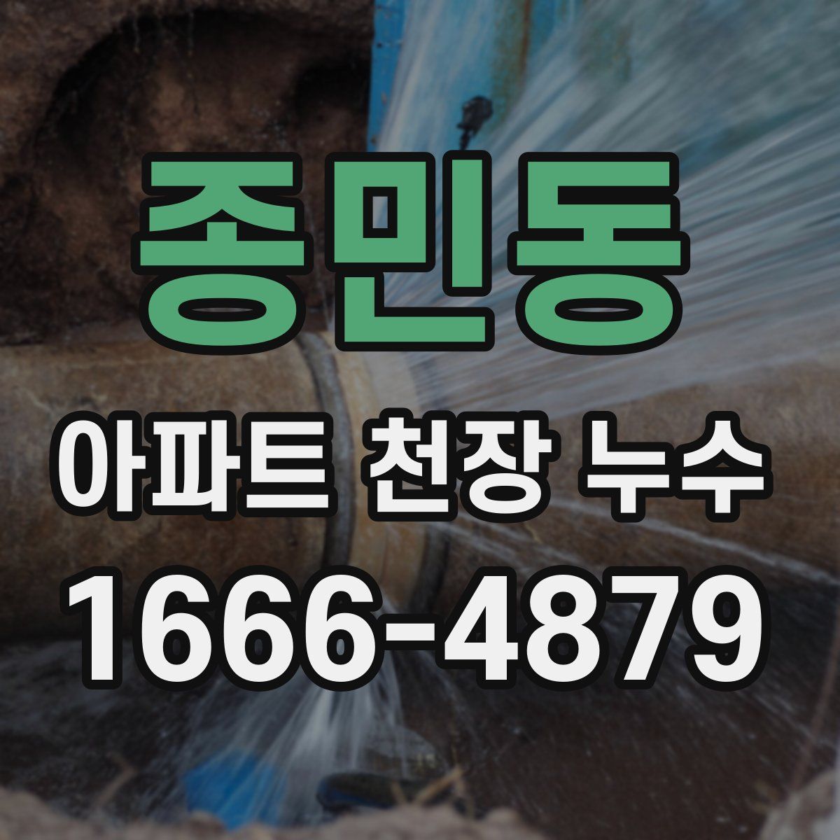 종민동 아파트 천장 누수