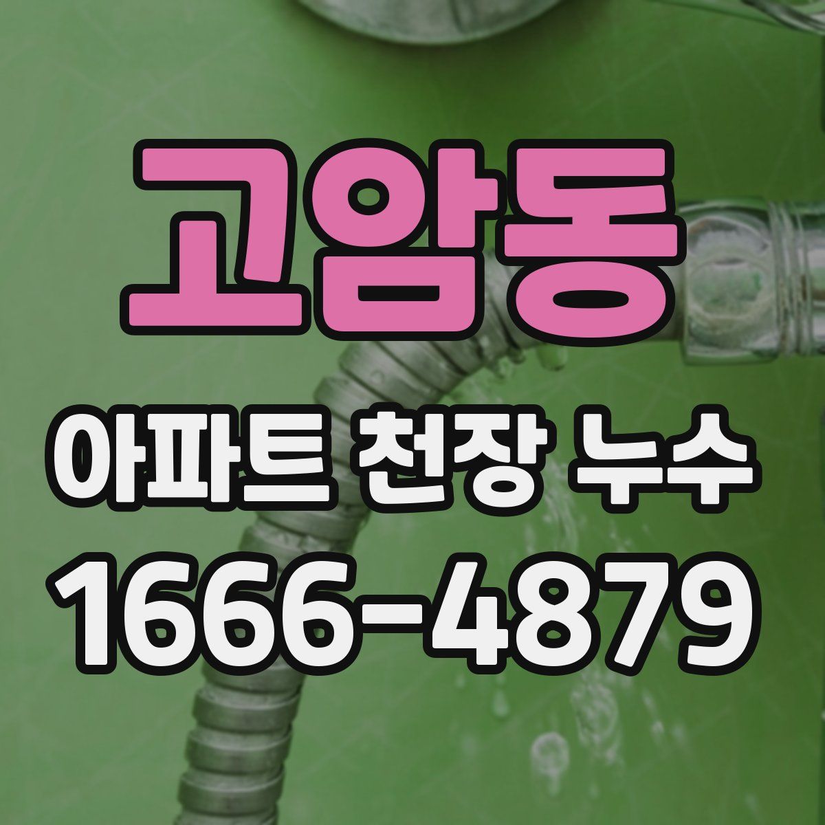 고암동 아파트 천장 누수