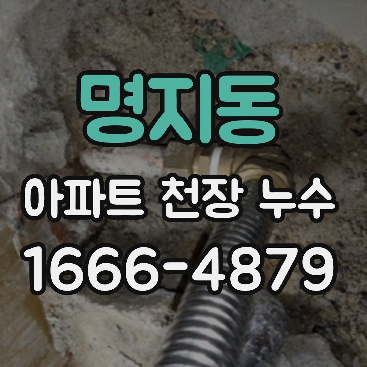 명지동 아파트 천장 누수