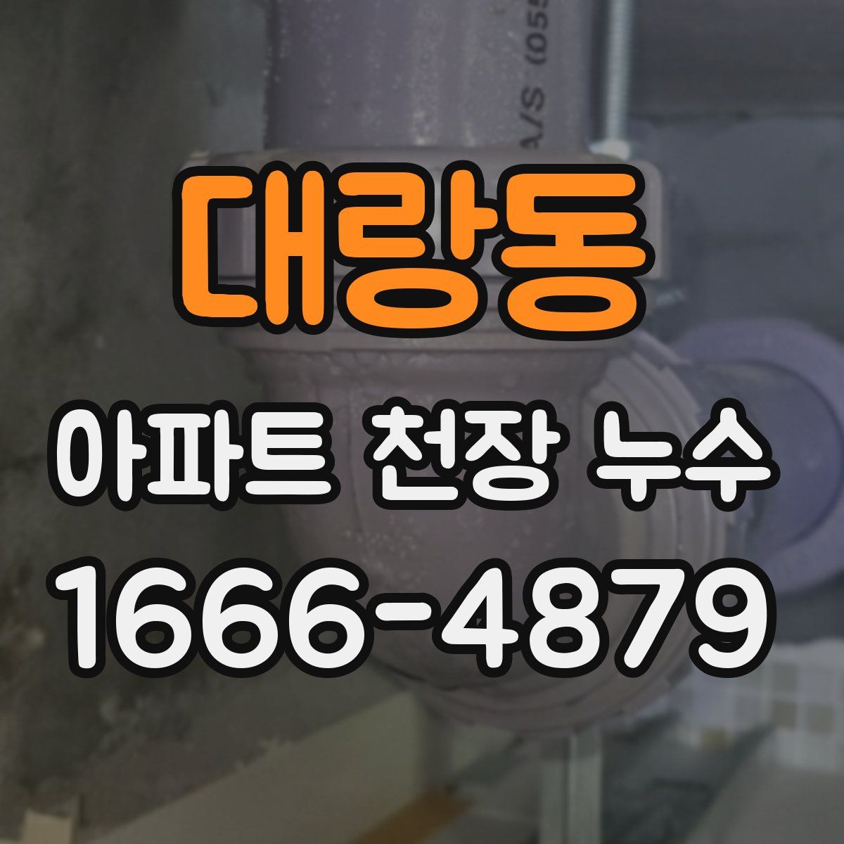 대랑동 아파트 천장 누수