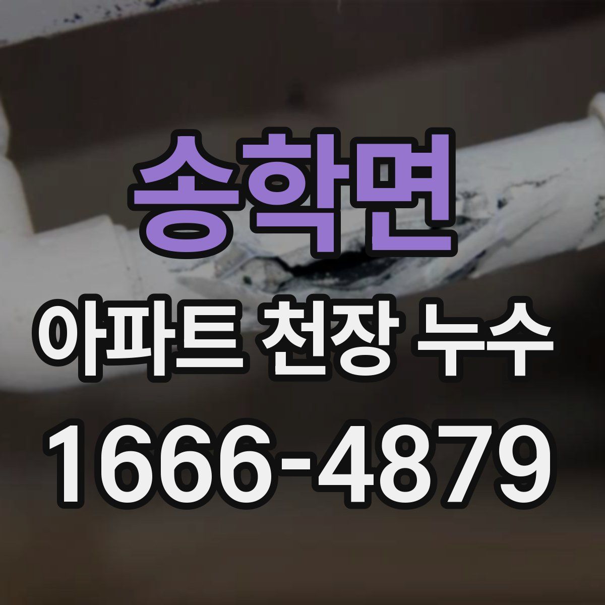 송학면 아파트 천장 누수