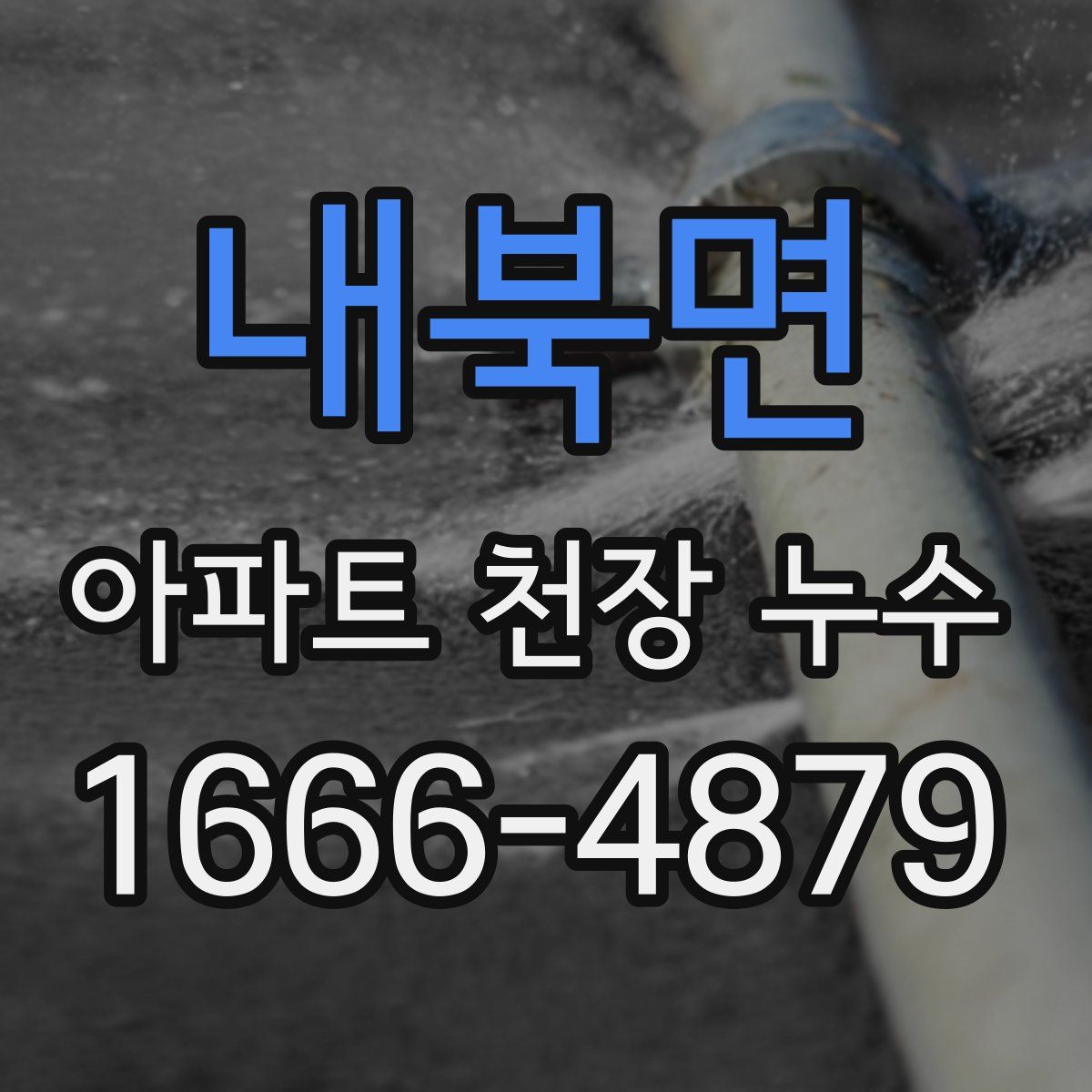 내북면 아파트 천장 누수
