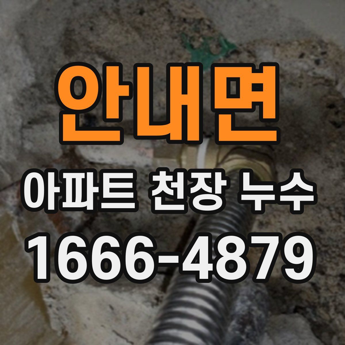 안내면 아파트 천장 누수