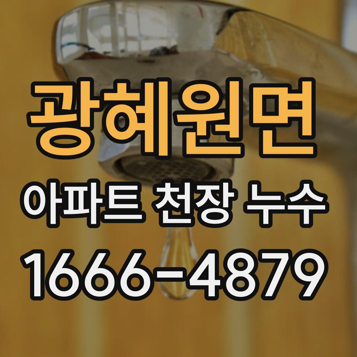 광혜원면 아파트 천장 누수