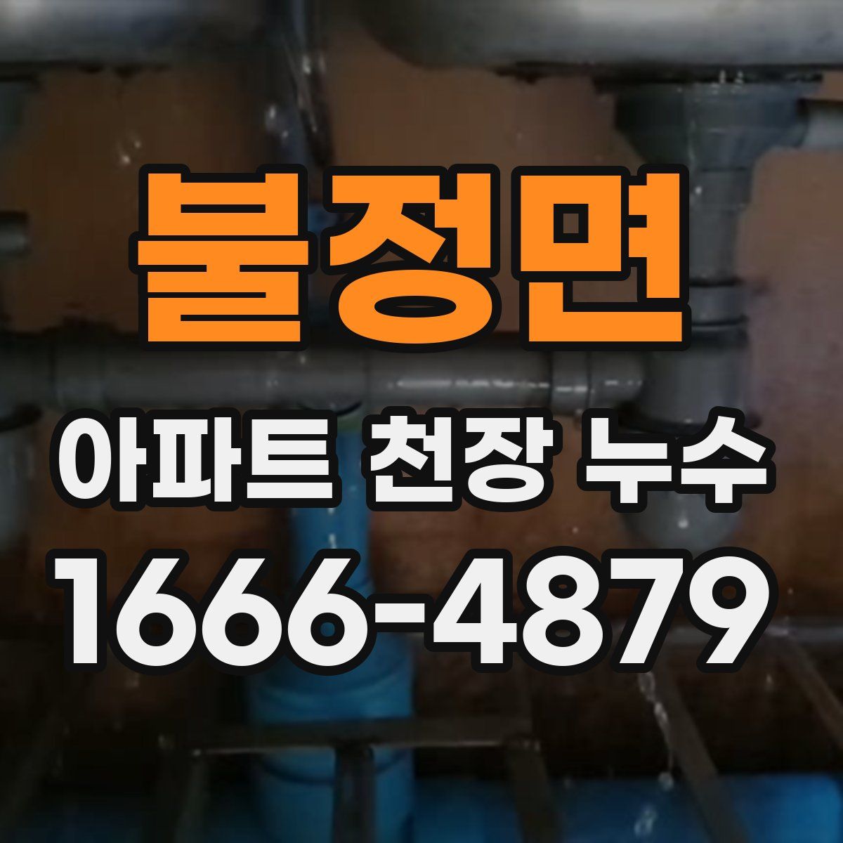 불정면 아파트 천장 누수