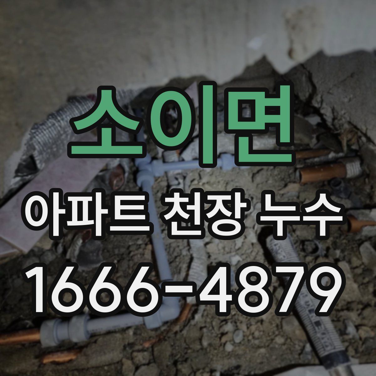소이면 아파트 천장 누수