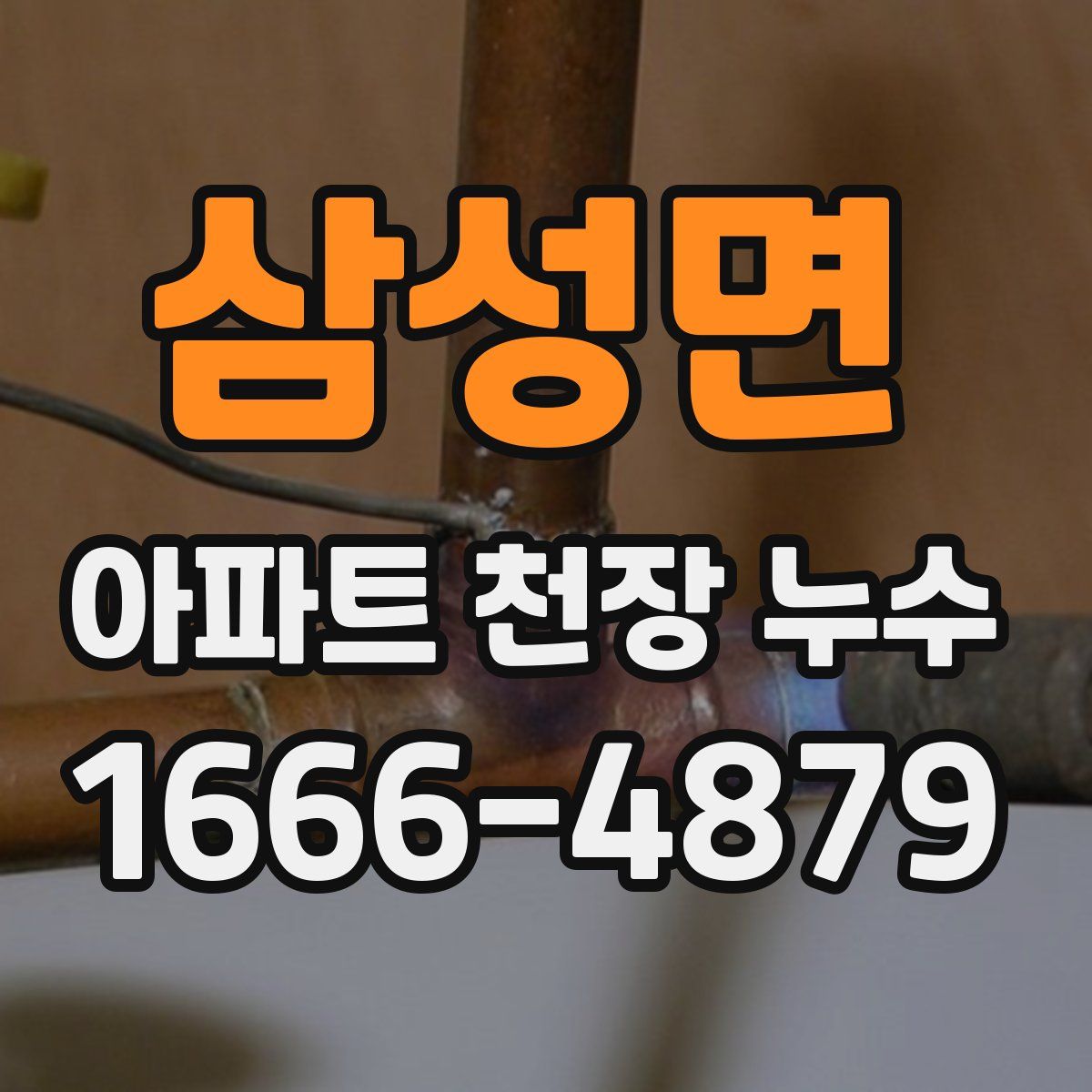 삼성면 아파트 천장 누수