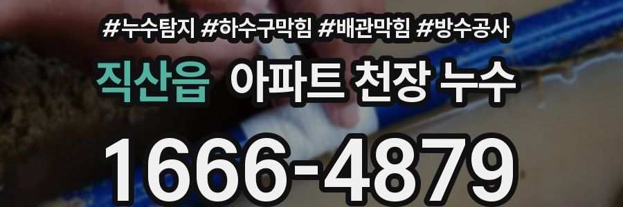 직산읍 아파트 천장 누수