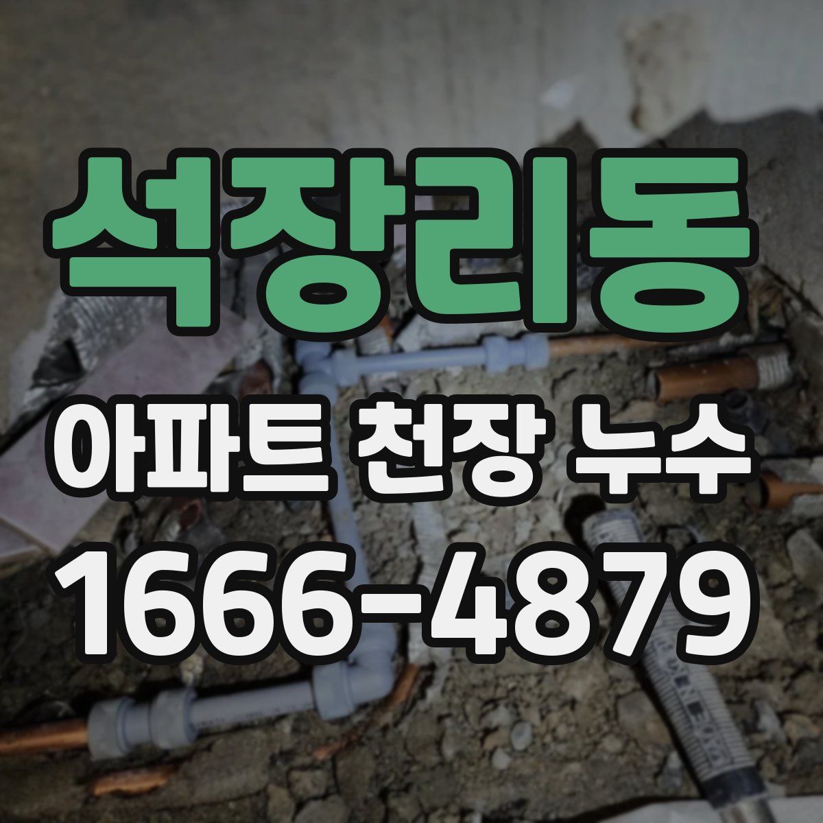 석장리동 아파트 천장 누수
