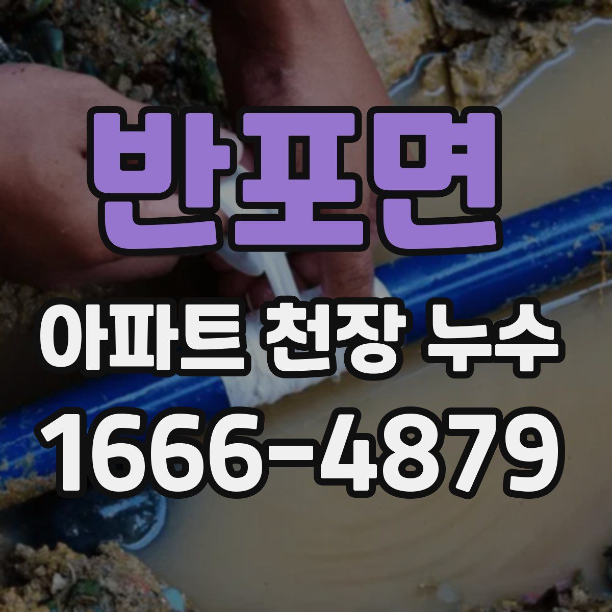 반포면 아파트 천장 누수
