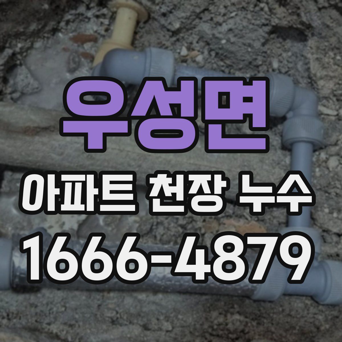 우성면 아파트 천장 누수