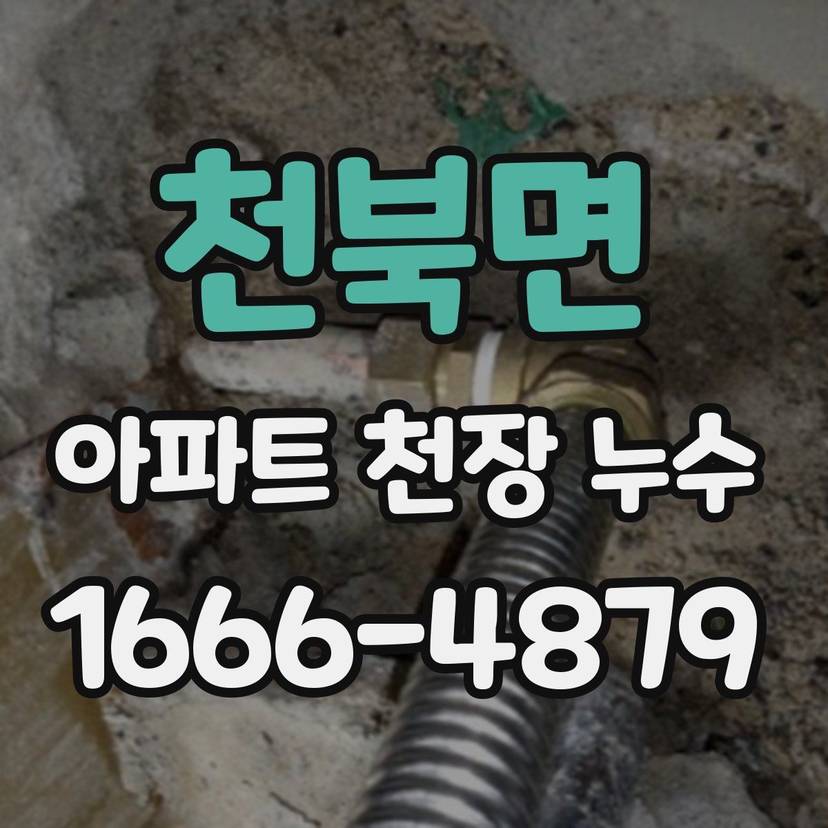 천북면 아파트 천장 누수