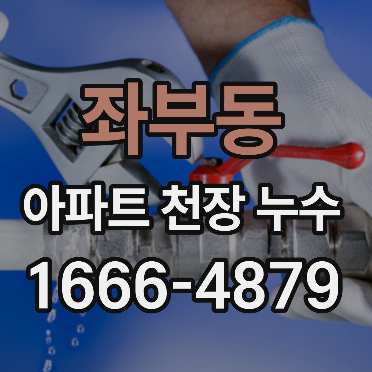좌부동 아파트 천장 누수