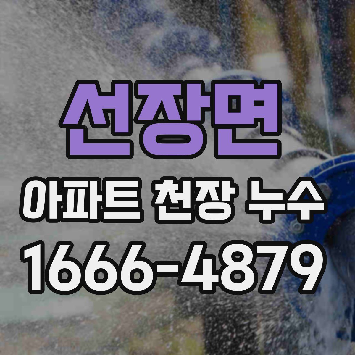 선장면 아파트 천장 누수