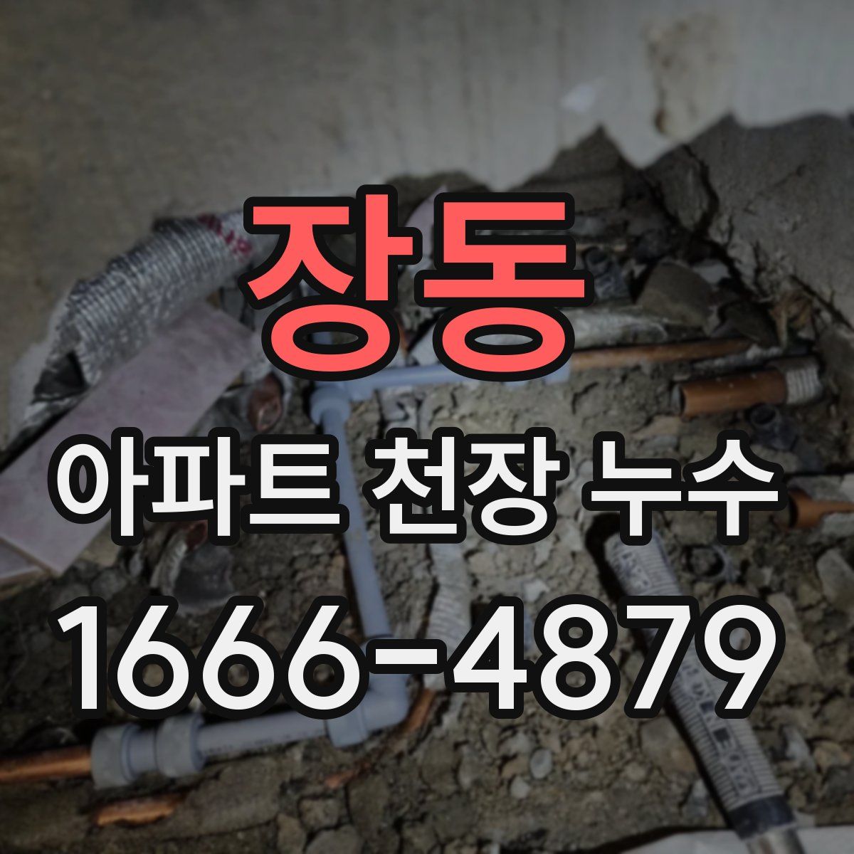 장동 아파트 천장 누수