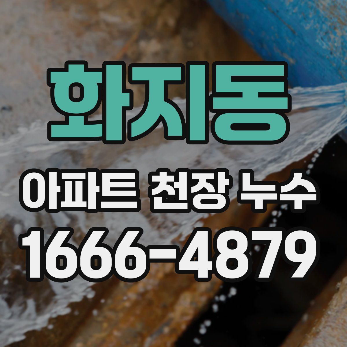 화지동 아파트 천장 누수