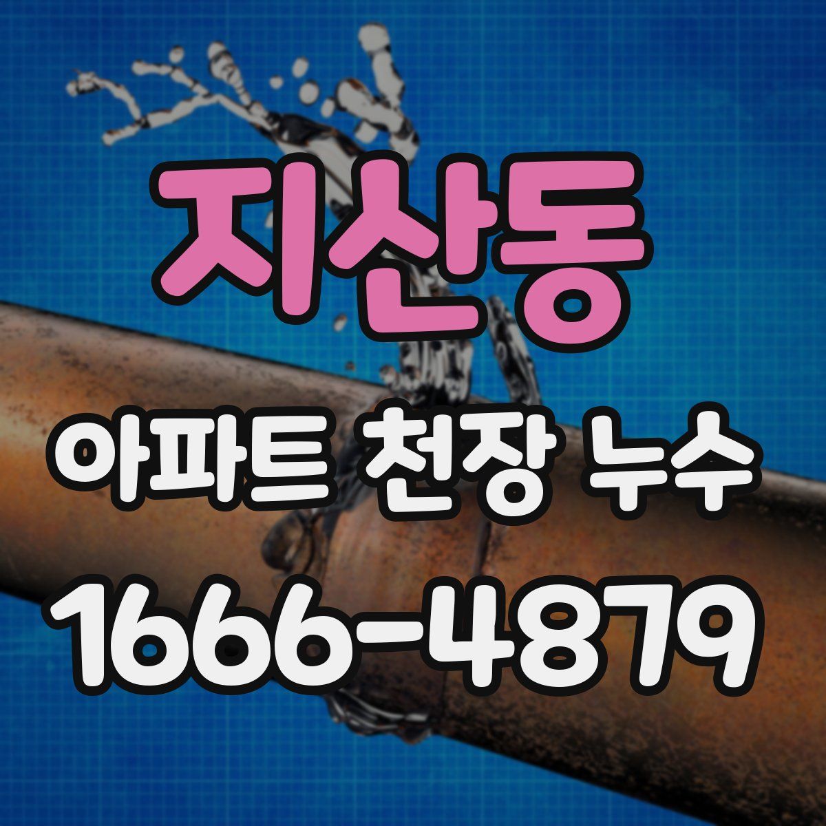지산동 아파트 천장 누수