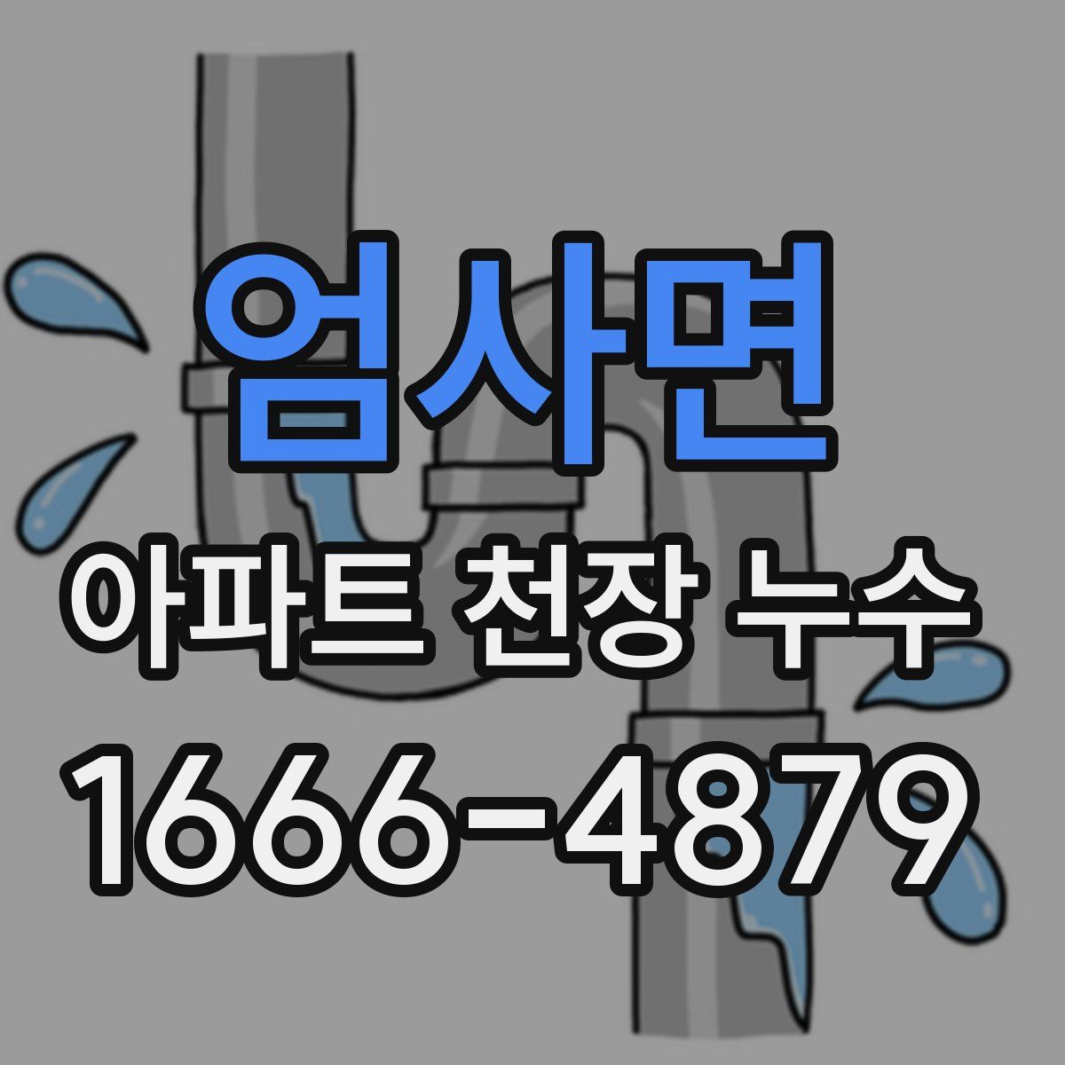 엄사면 아파트 천장 누수