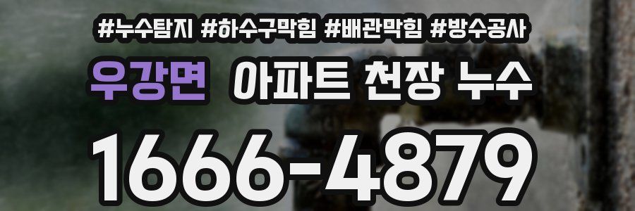 우강면 아파트 천장 누수