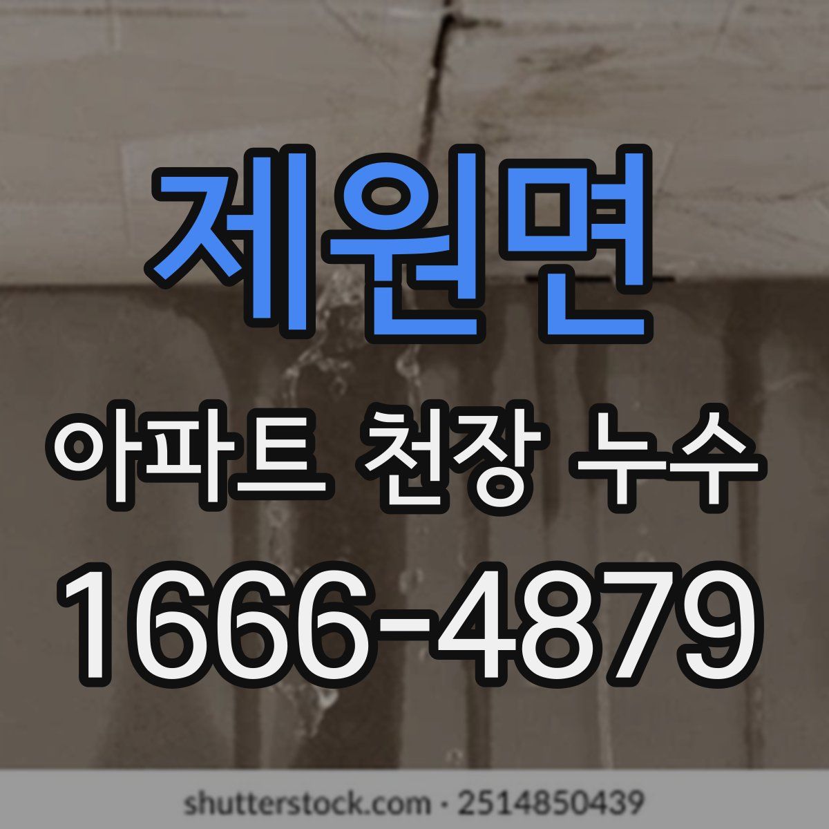 제원면 아파트 천장 누수