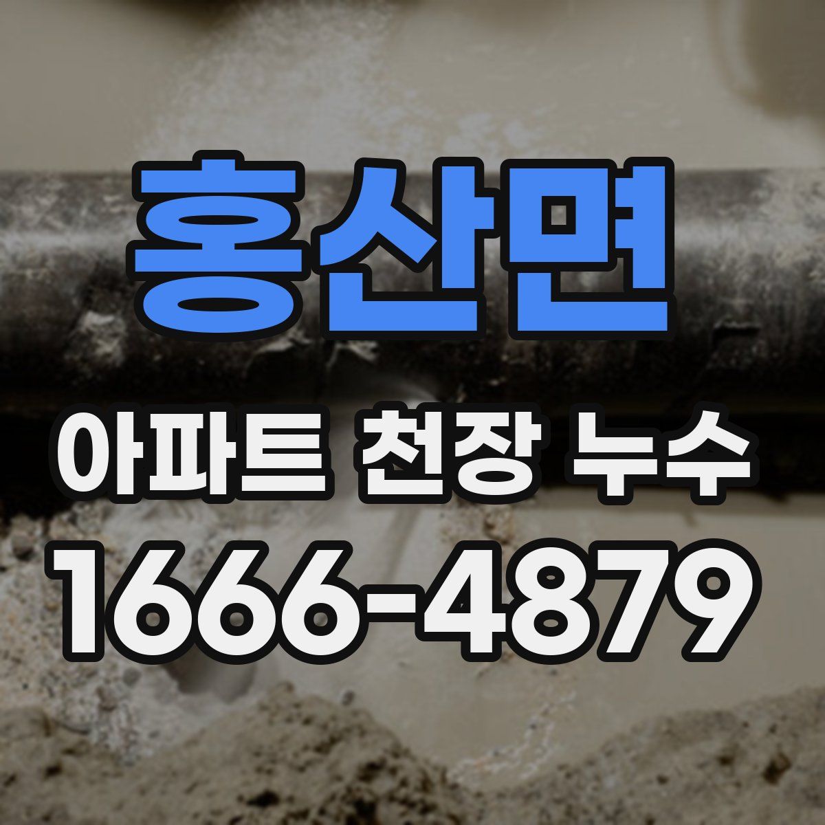 홍산면 아파트 천장 누수