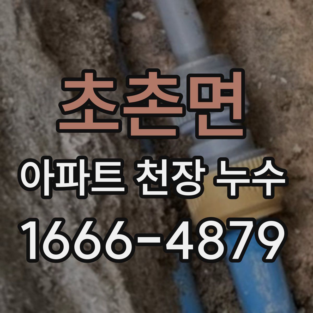 초촌면 아파트 천장 누수