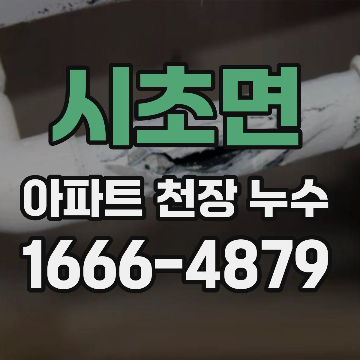시초면 아파트 천장 누수