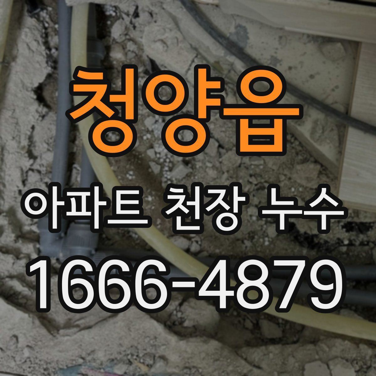 청양읍 아파트 천장 누수