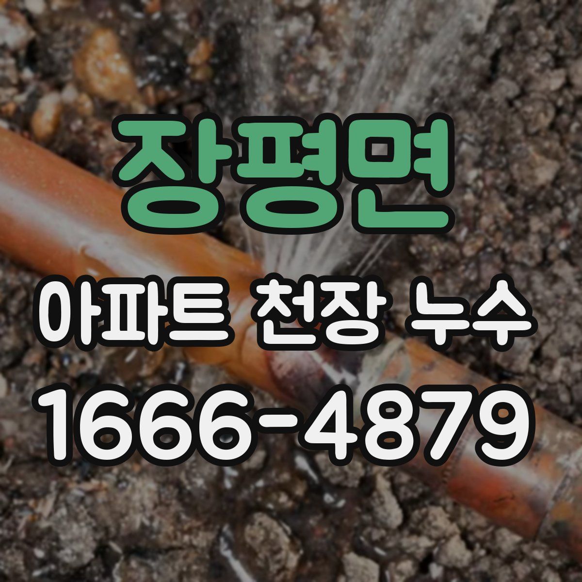 장평면 아파트 천장 누수