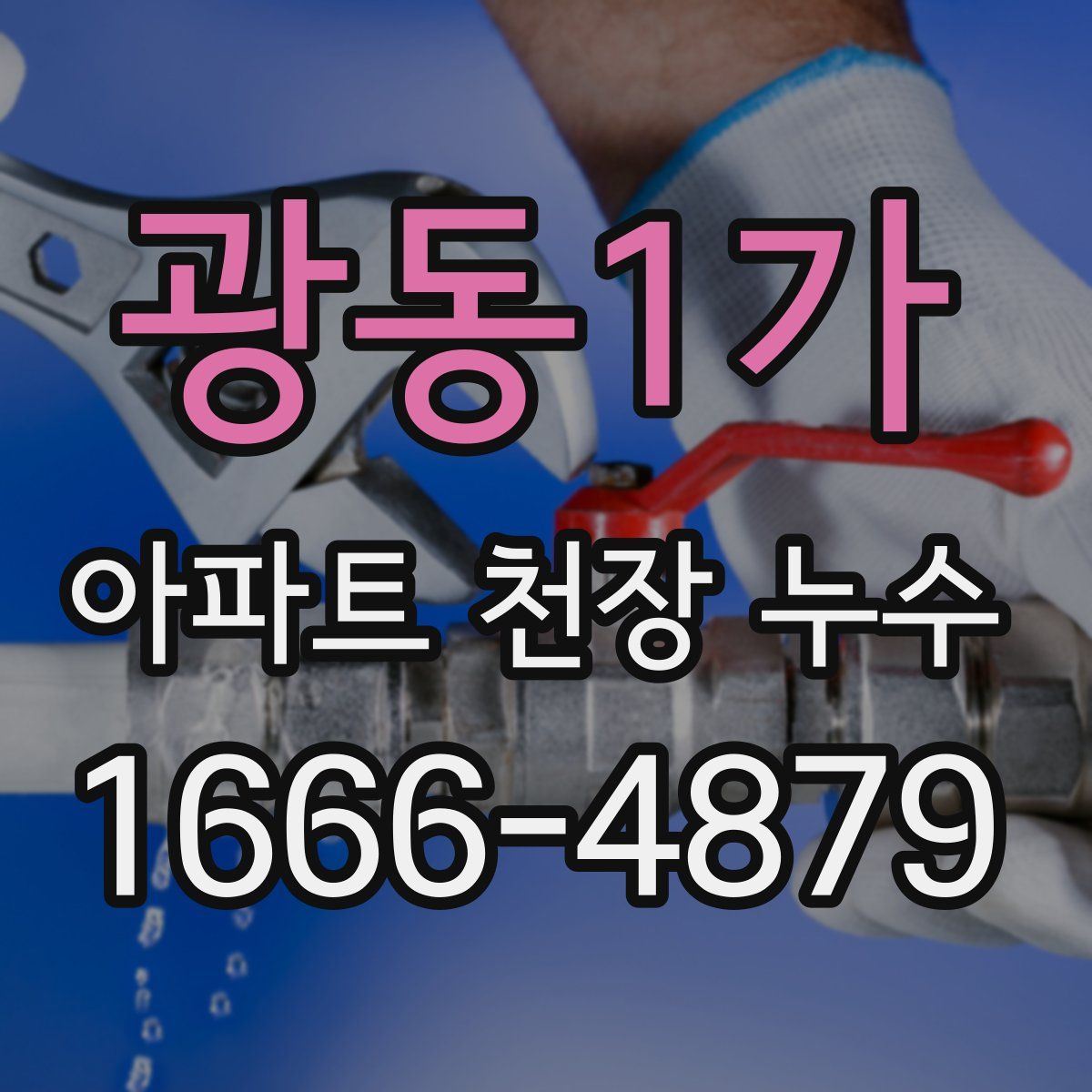 광동1가 아파트 천장 누수