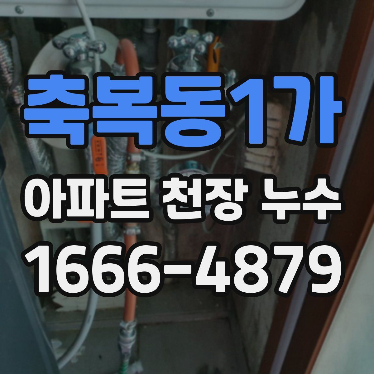 축복동1가 아파트 천장 누수