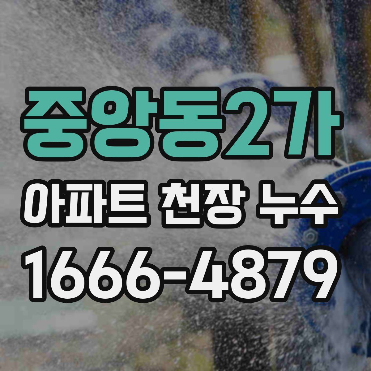 중앙동2가 아파트 천장 누수