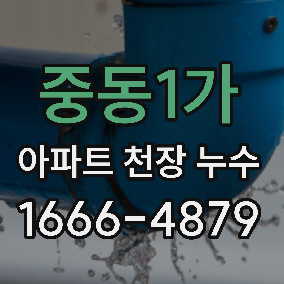 중동1가 아파트 천장 누수