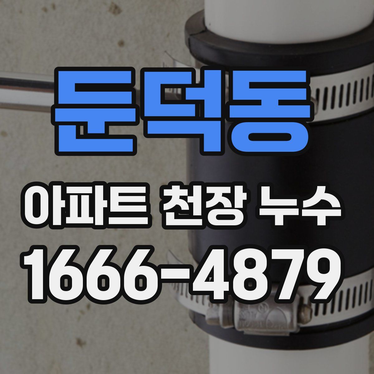 둔덕동 아파트 천장 누수