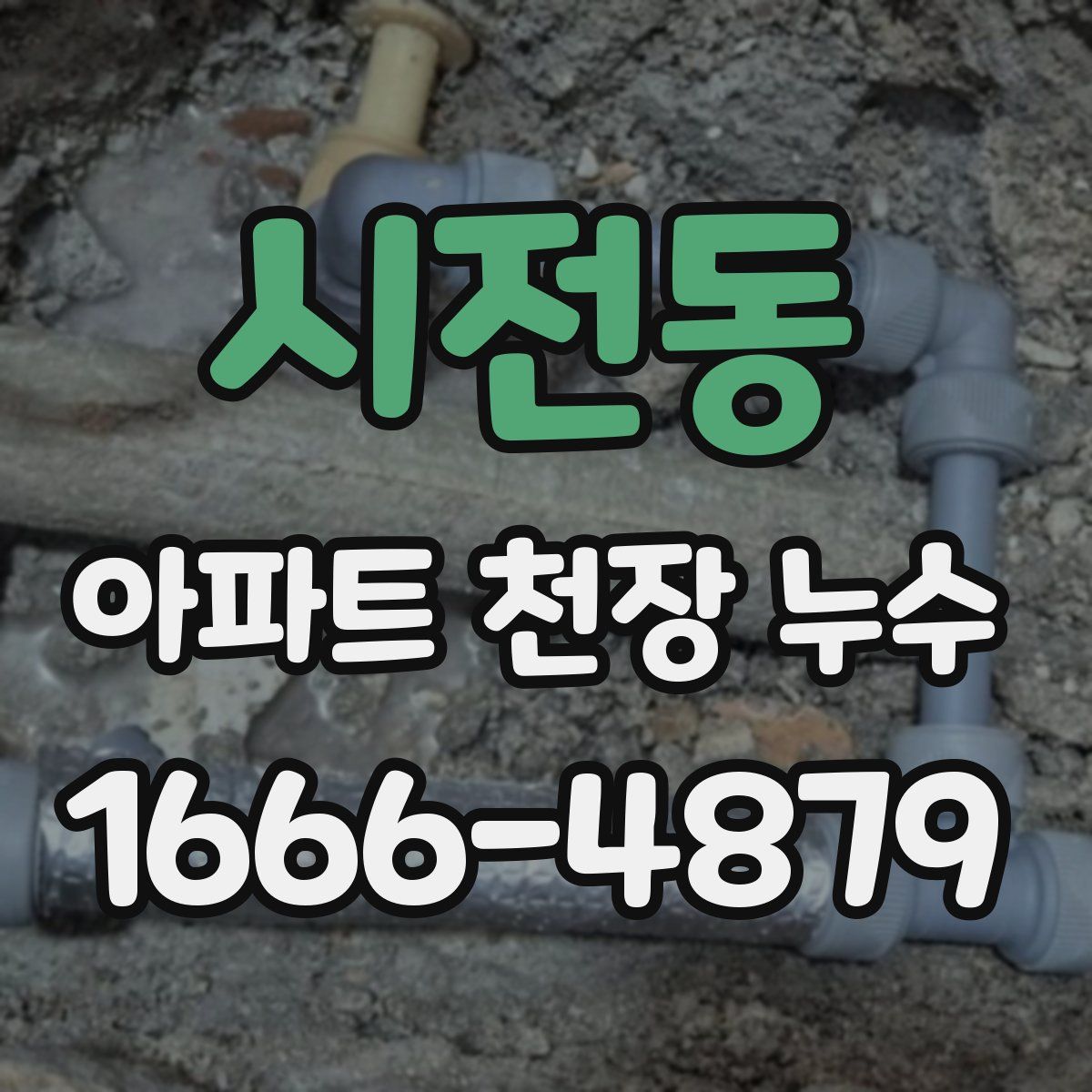 시전동 아파트 천장 누수