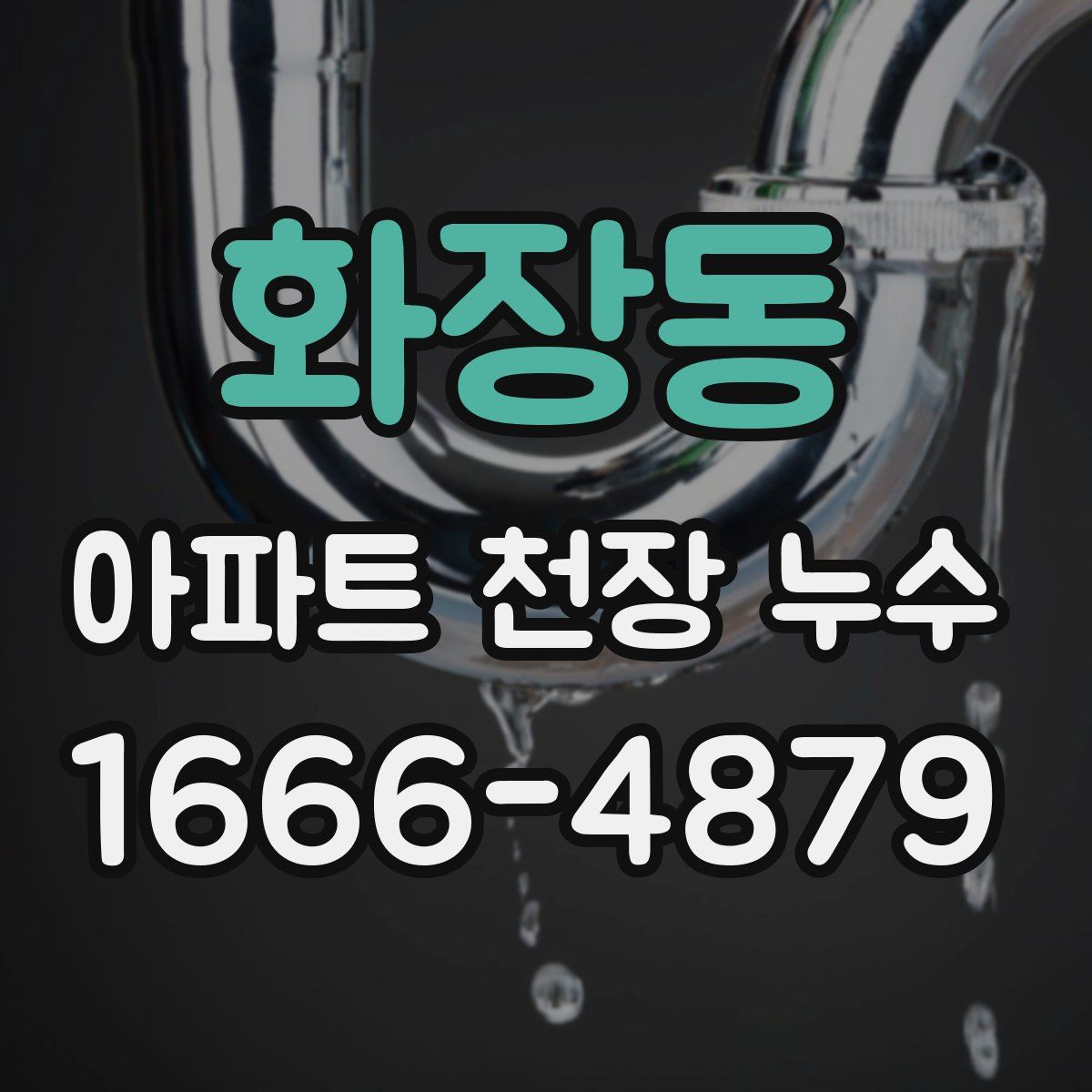 화장동 아파트 천장 누수
